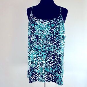 Fashion Bug Vintage Animal Print Spaghetti Straps Women’s Size 2X Camisole Top